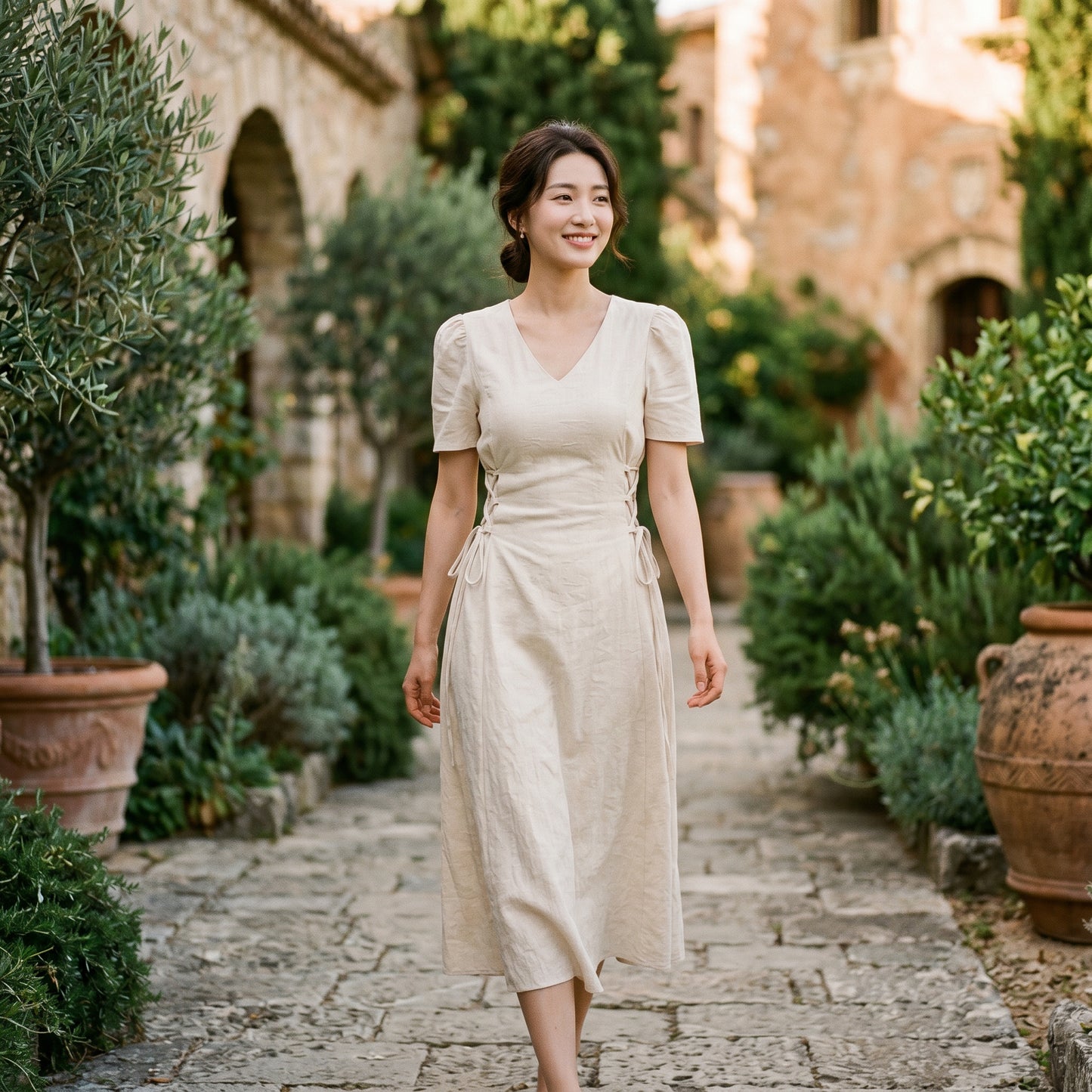 Althea | Stylish Retro A-Line Women's Summer Dress done 05 -21-2026
