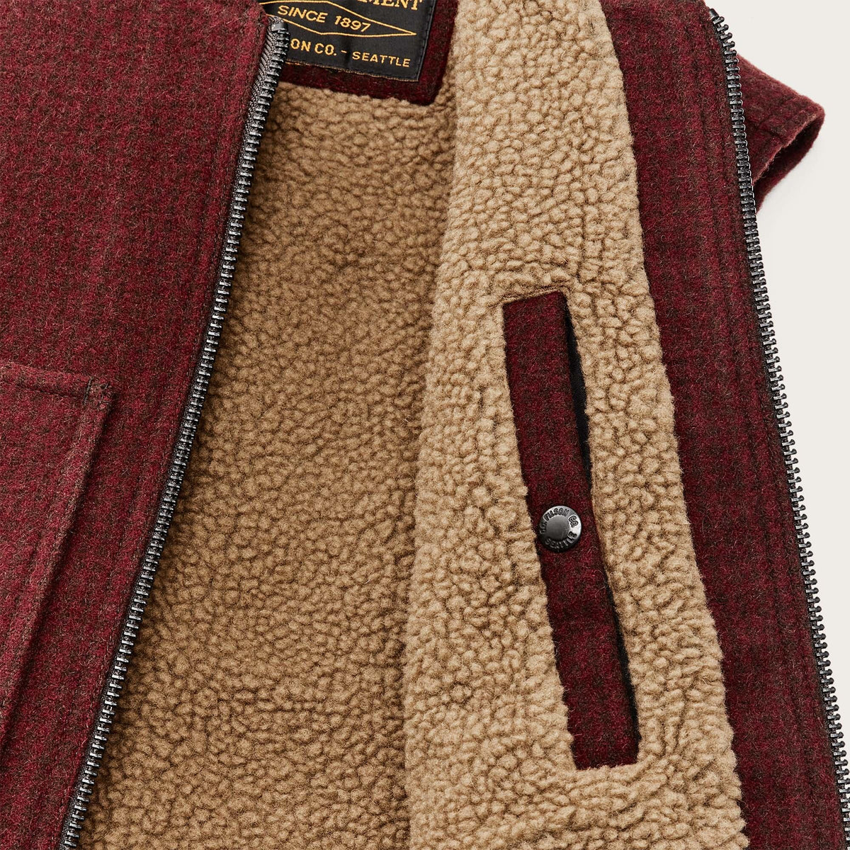 Amelia - Durable Lined Wool Work Vest 3