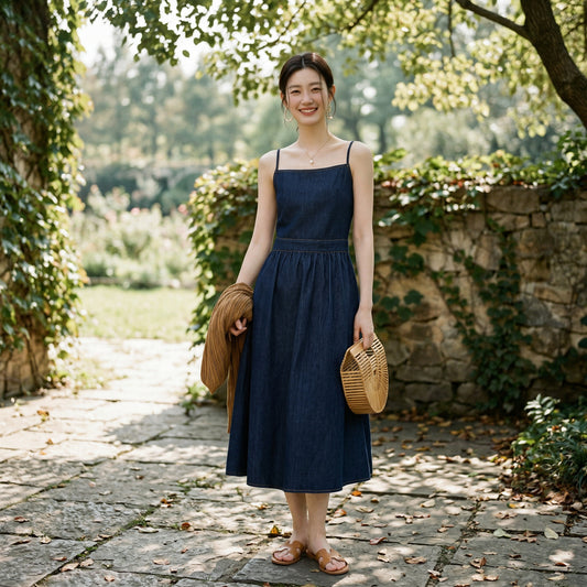 Chic Vintage Women's Dress Set