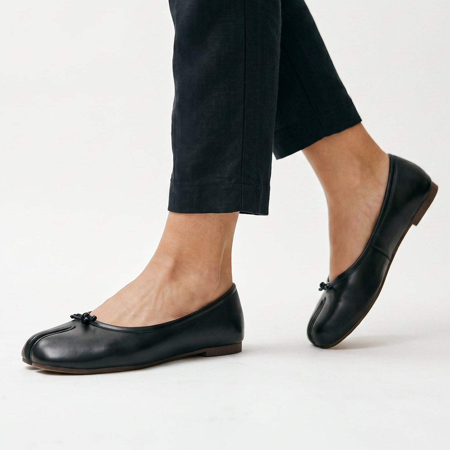 Clarissa - Comfortable Black Leather Slip-On Loafers for Women DONE 05-13-2026