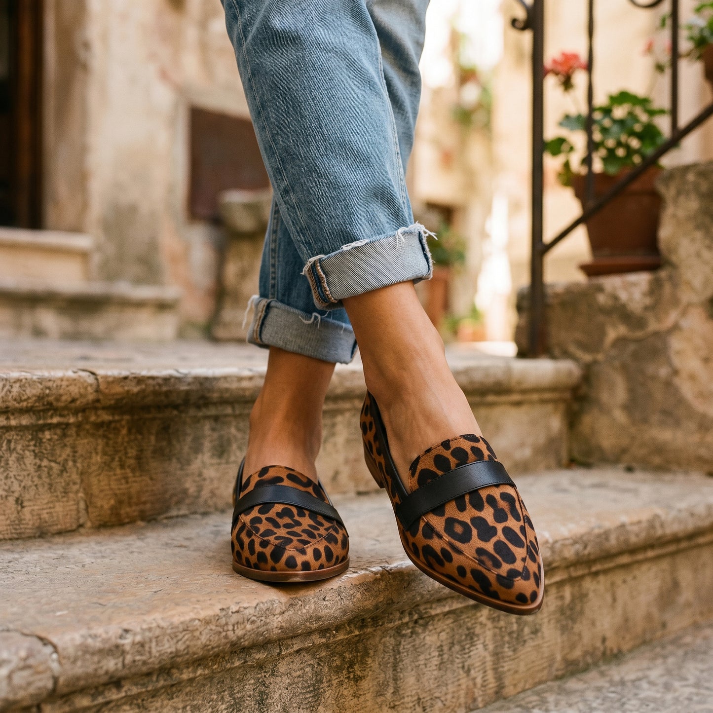 Comfortable Women's Loafers in Soft Suede