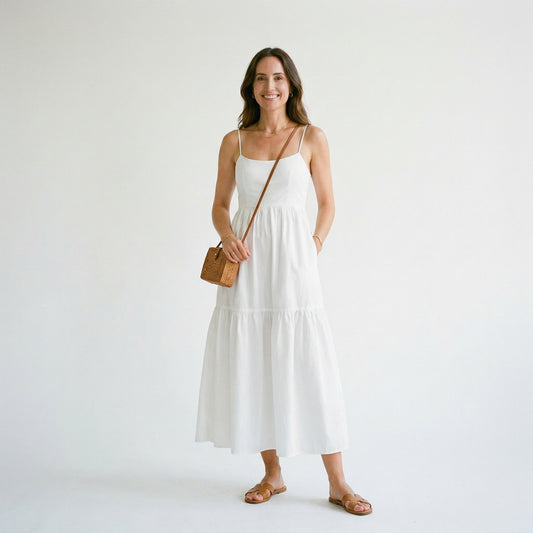 Elegant Backless Maxi Dress for Women