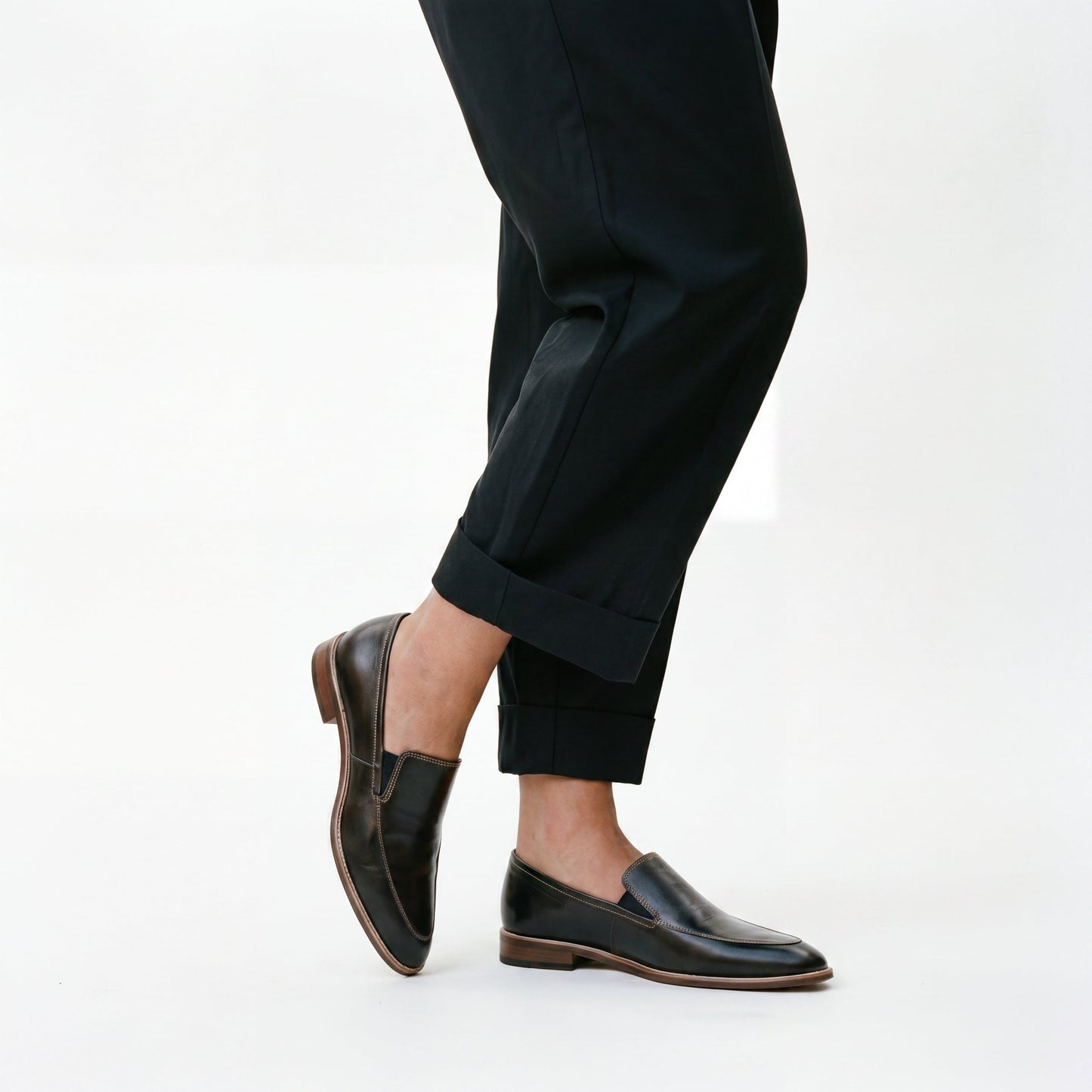 Elegant Black Loafers for Women