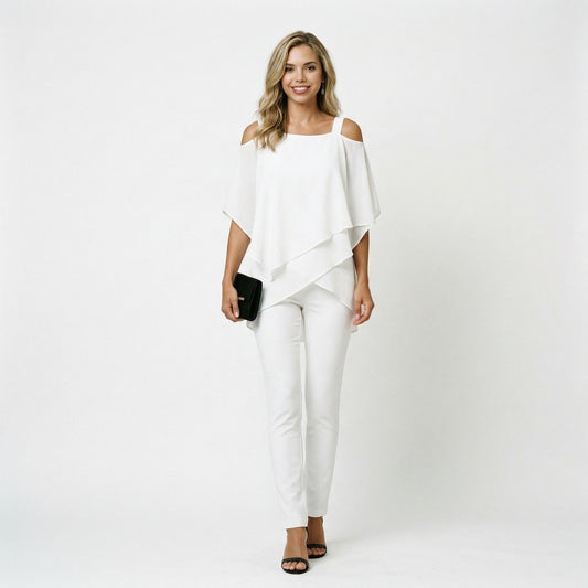 Elegant Off-The-Shoulder Jumpsuit for Women