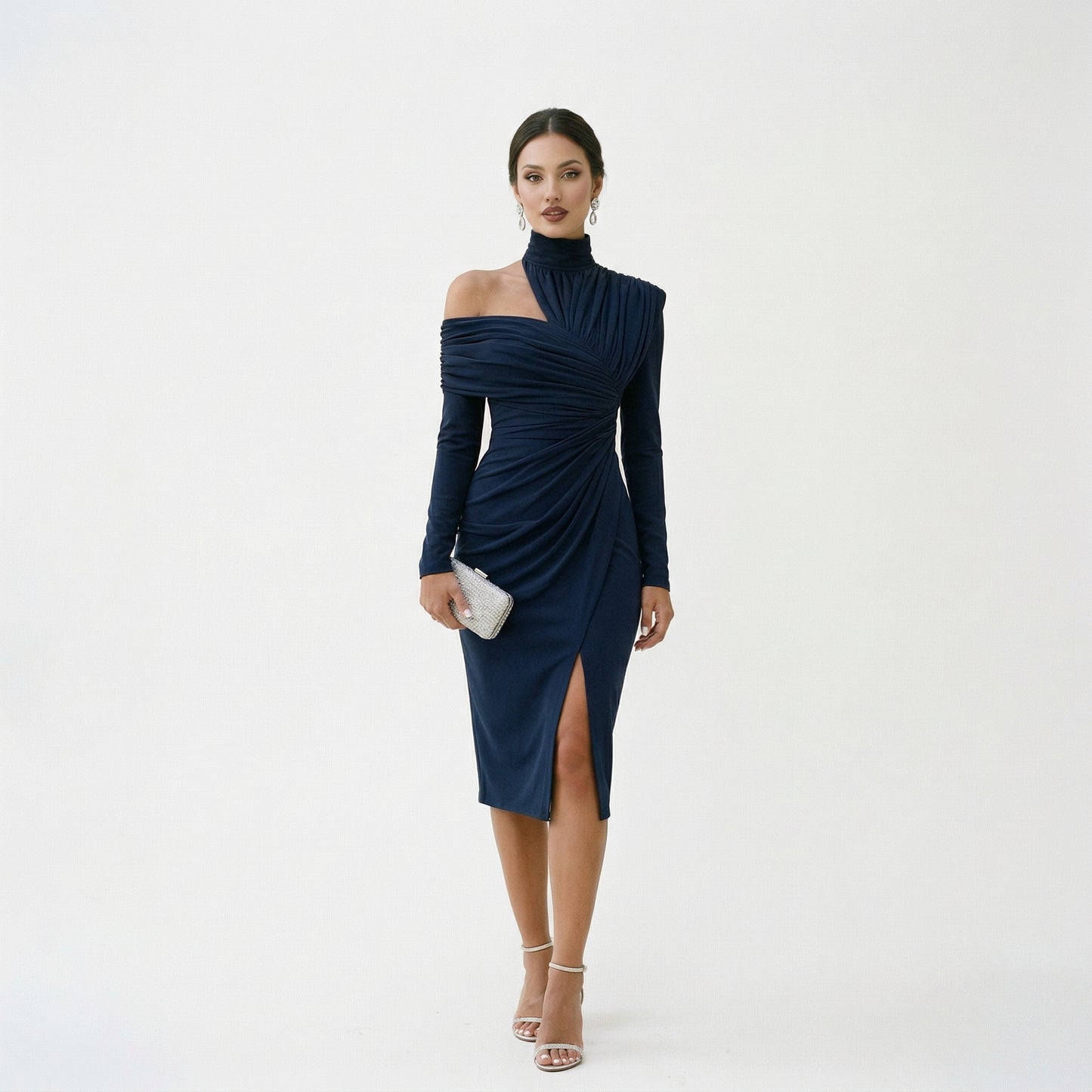 Elegant Plus Size Evening Dress for Formal Weddings