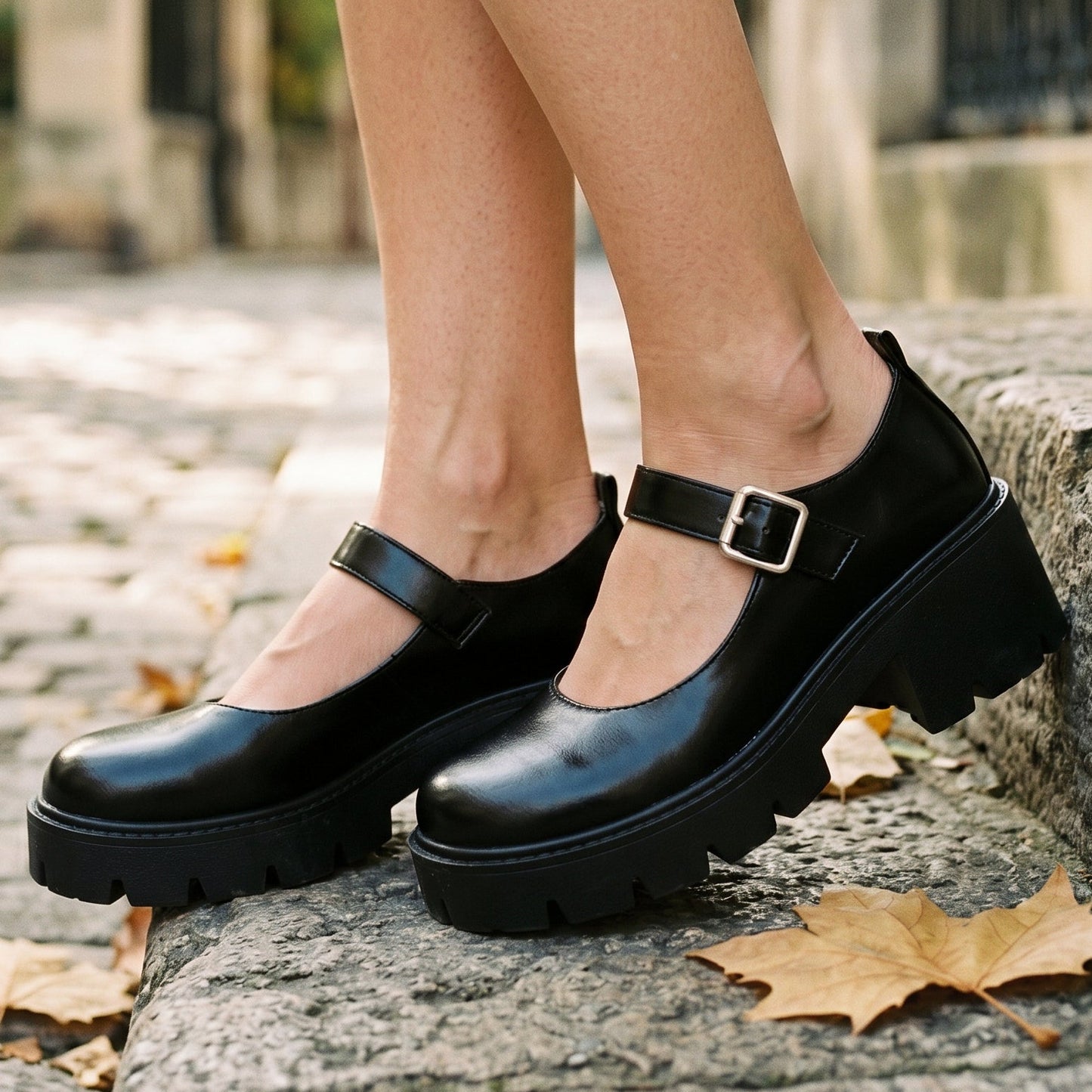Hannah - Stylish Patent Leather Mary Jane Pumps DONE 05-28-2026