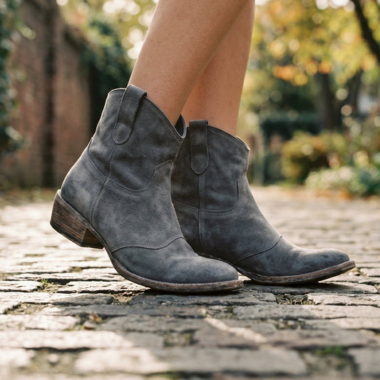 Mia | Vintage Stylish Leather Ankle Boots for Women DONE 05-27-2026