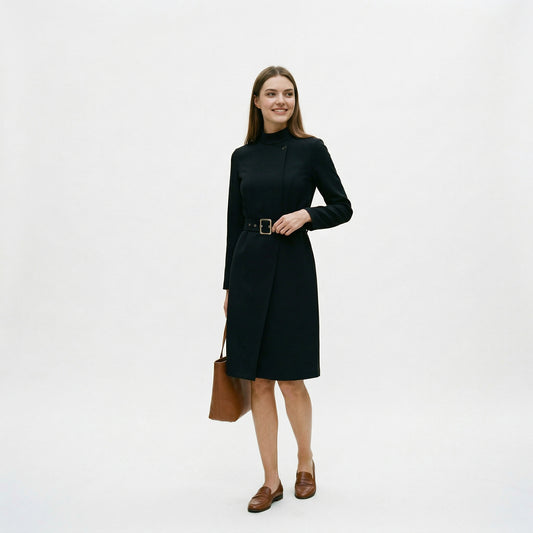 Modern Asymmetric A-Line Dress