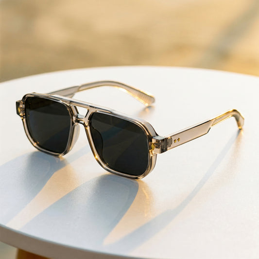 Oversized Tinted Sunglasses for Bold Style