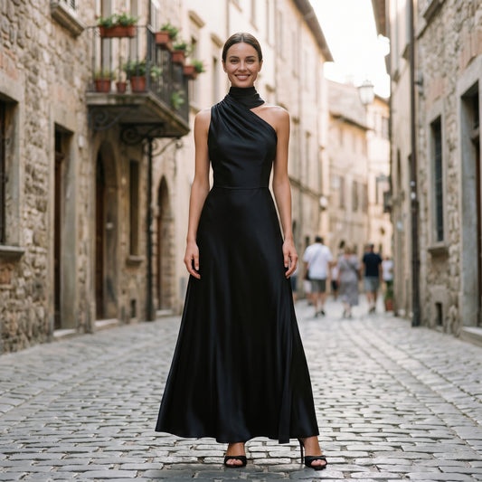 Sophie | Elegant Asymmetrical Long Maxi Dress for Women DONE 05-21-2026