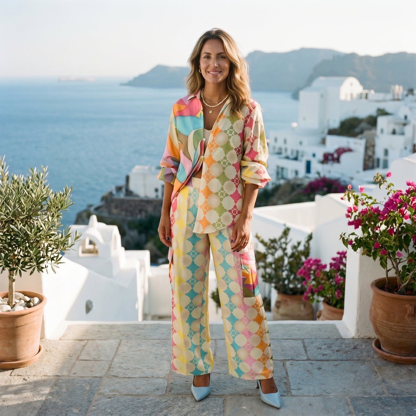 Sophie | Vibrant Relaxed Women's Loungewear Two Piece Set DONE 05-27-2026