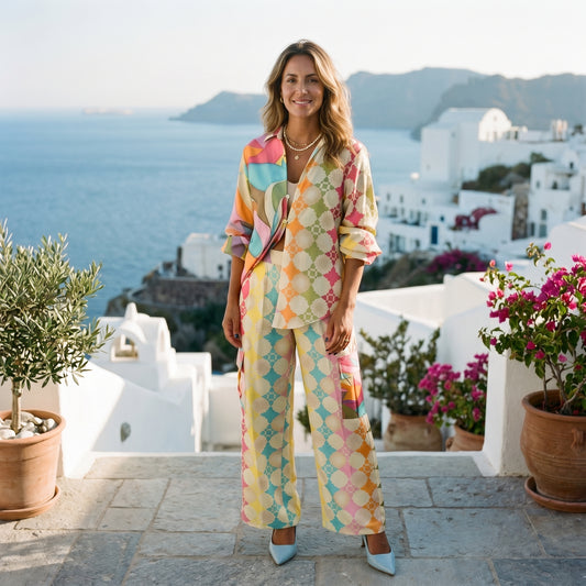 Sophie | Vibrant Relaxed Women's Loungewear Two Piece Set DONE 05-27-2026