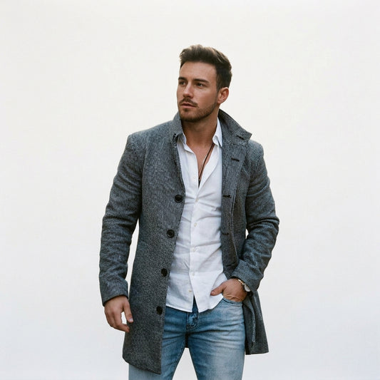 Tailored Men's Overcoat