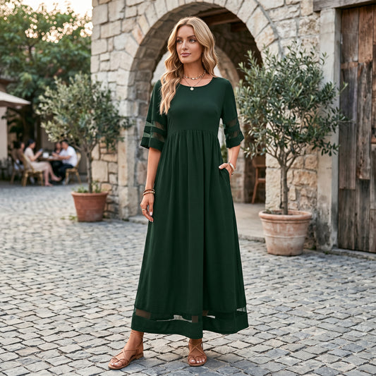 Venus - Elegant Tummy Flattering Summer Dress DONE 05-14-2026
