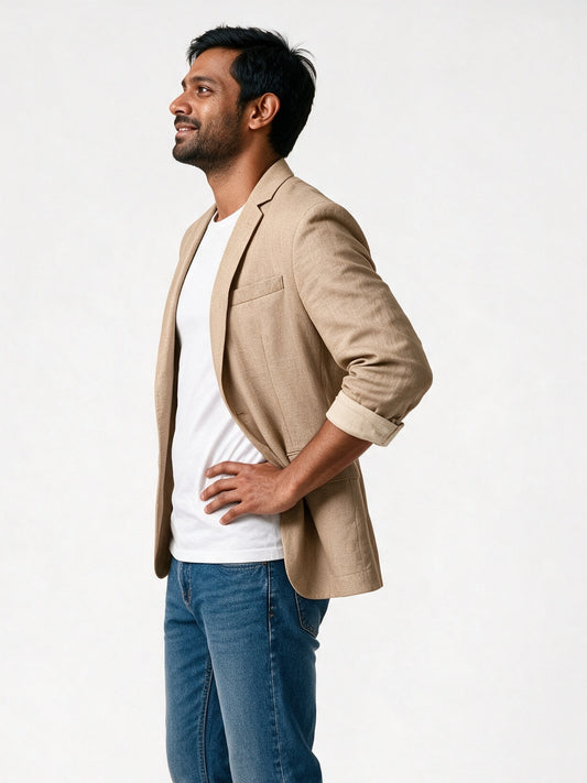 Adrian - Men's Unstructured Casual Blazer - view 2