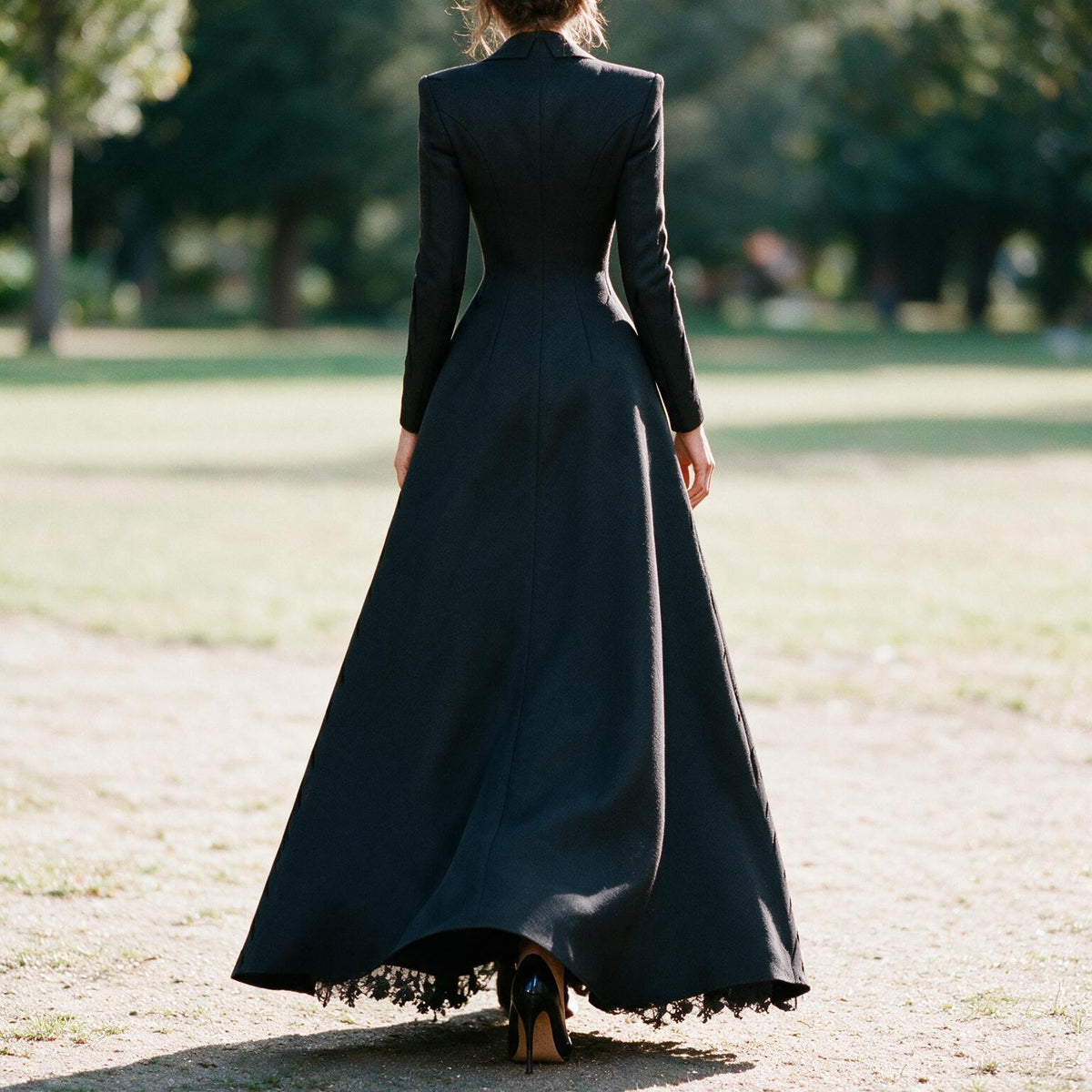 Clare - Elegant Tailored Women's Gown Set for Formal Evening Events