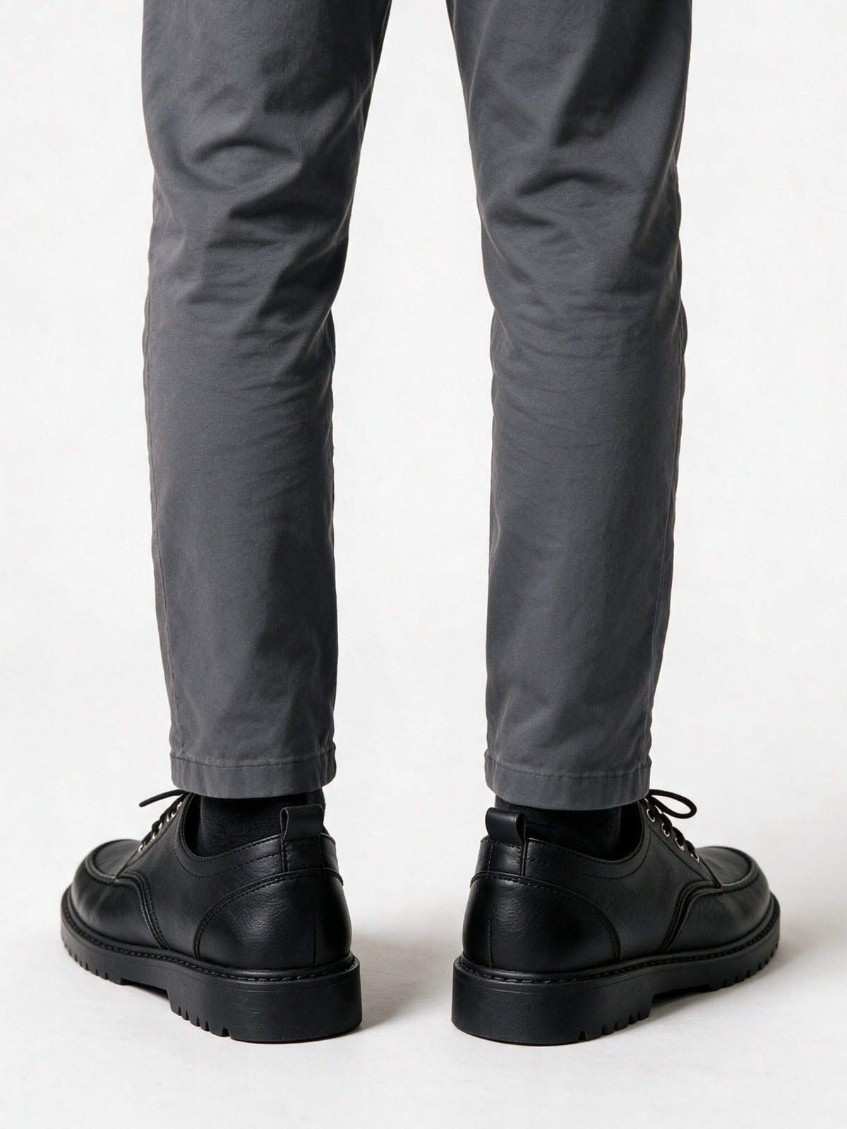 Fraser - Men's Lace-Up Moc Toe Shoes with Chunky Sole - view 5