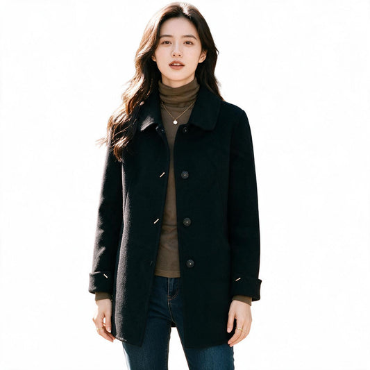 Reese - Elegant Woolen Winter Coat for Women