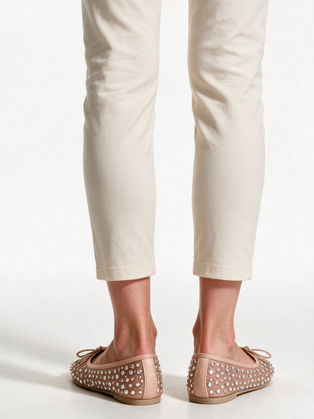 Rhinestone Embellished Ballet Flats for Women - view 5