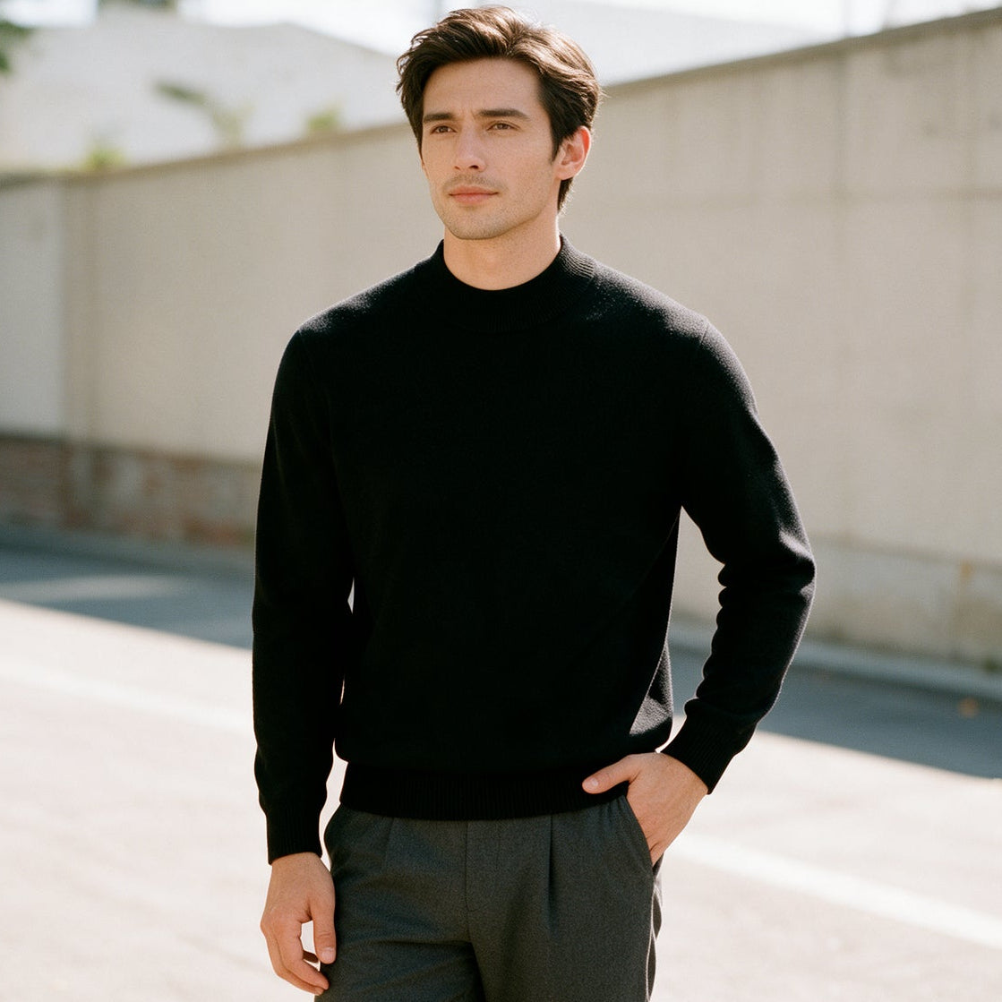 Richard - Elegant Men's Cashmere Sweater for All Occasions