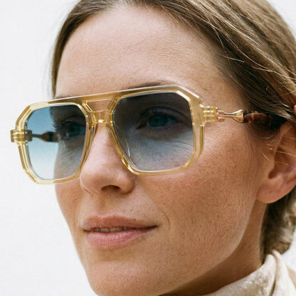 Freya - Bold Oversized Tinted Sunglasses