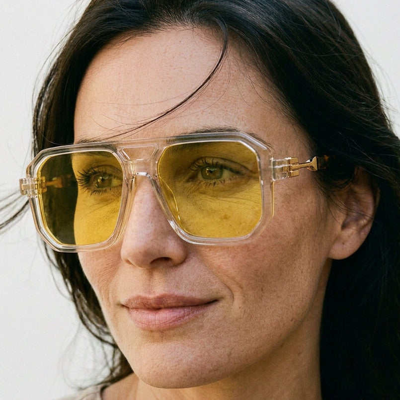 Freya - Bold Oversized Tinted Sunglasses