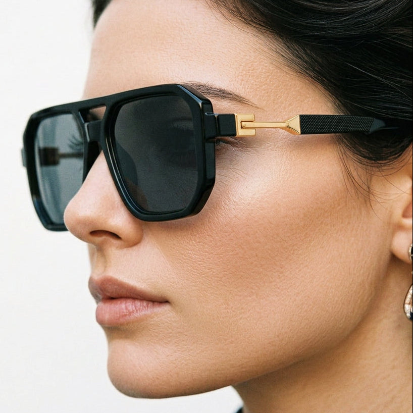 Freya - Bold Oversized Tinted Sunglasses