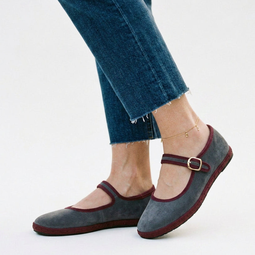 Thais - Stylish Casual Velvet Ballet Flats