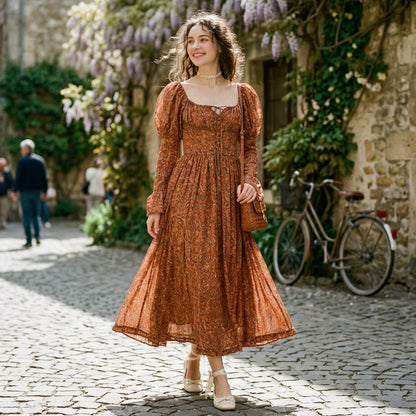 Melisandre - Elegant Floral Summer Dress