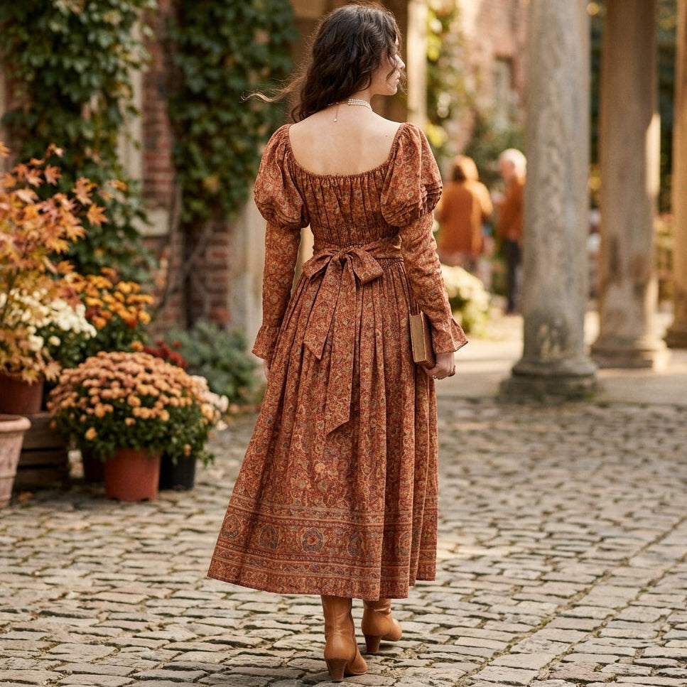 Melisandre - Elegant Floral Summer Dress