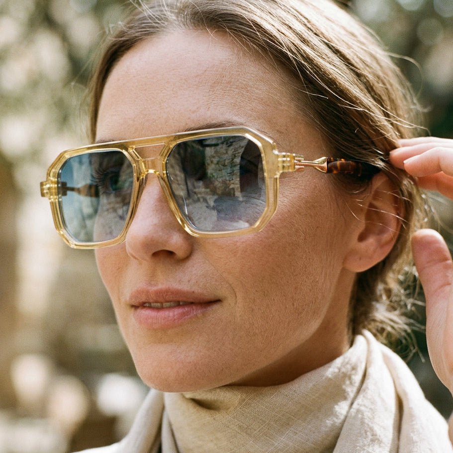 Freya - Bold Oversized Tinted Sunglasses