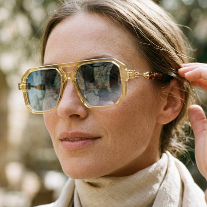 Freya - Bold Oversized Tinted Sunglasses