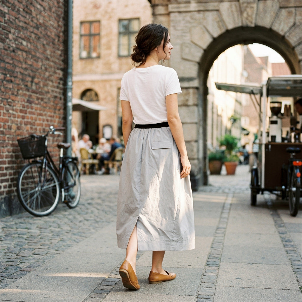 Lillian - Elegant Plus Size Maxi Skirt