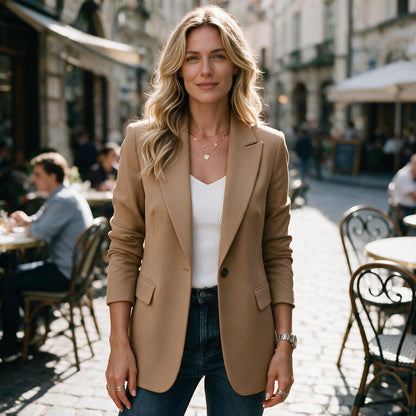 Ashley - Elegant Tailored Blazer for Women