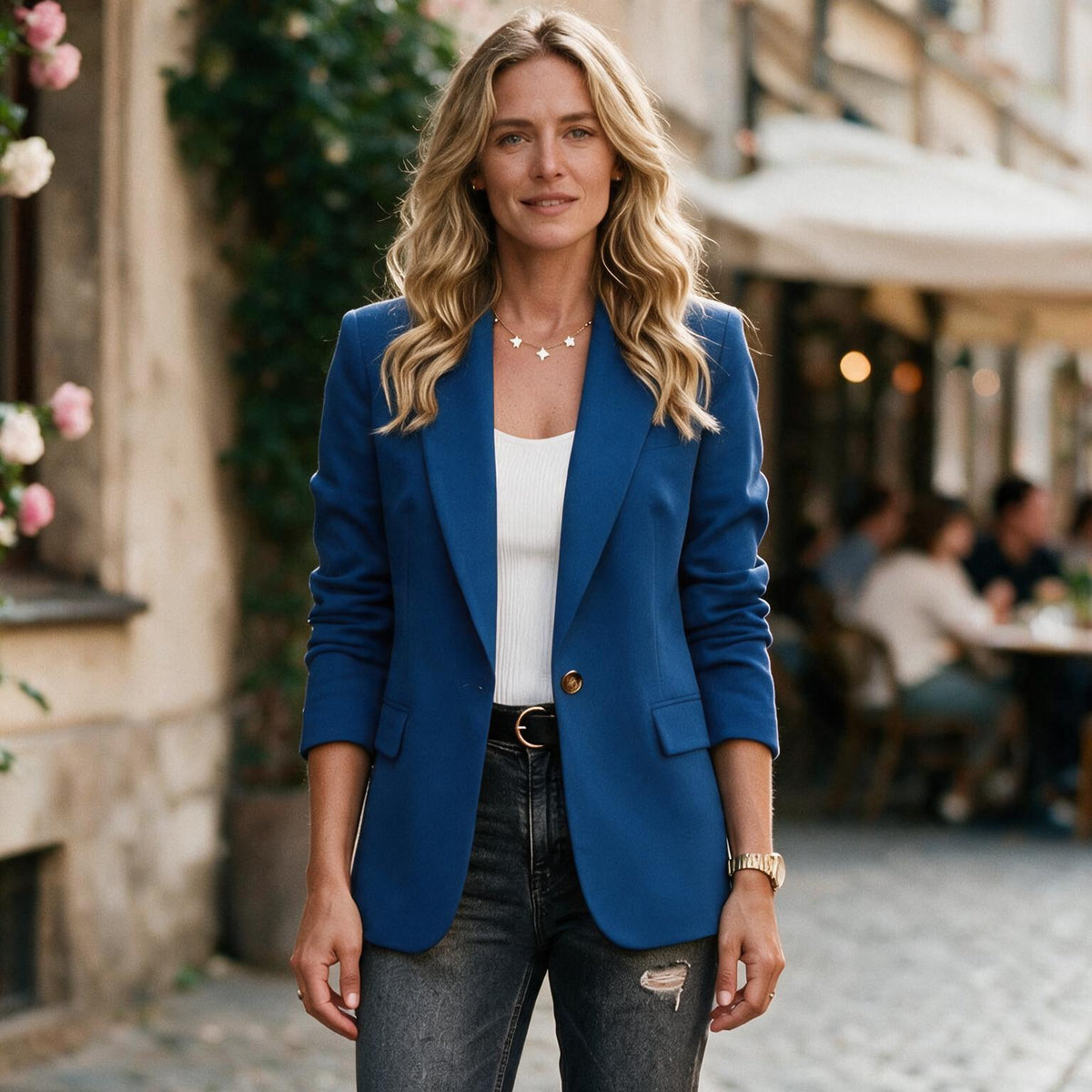 Ashley - Elegant Tailored Blazer for Women
