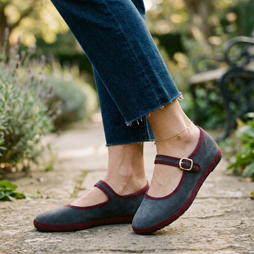Thais - Stylish Casual Velvet Ballet Flats