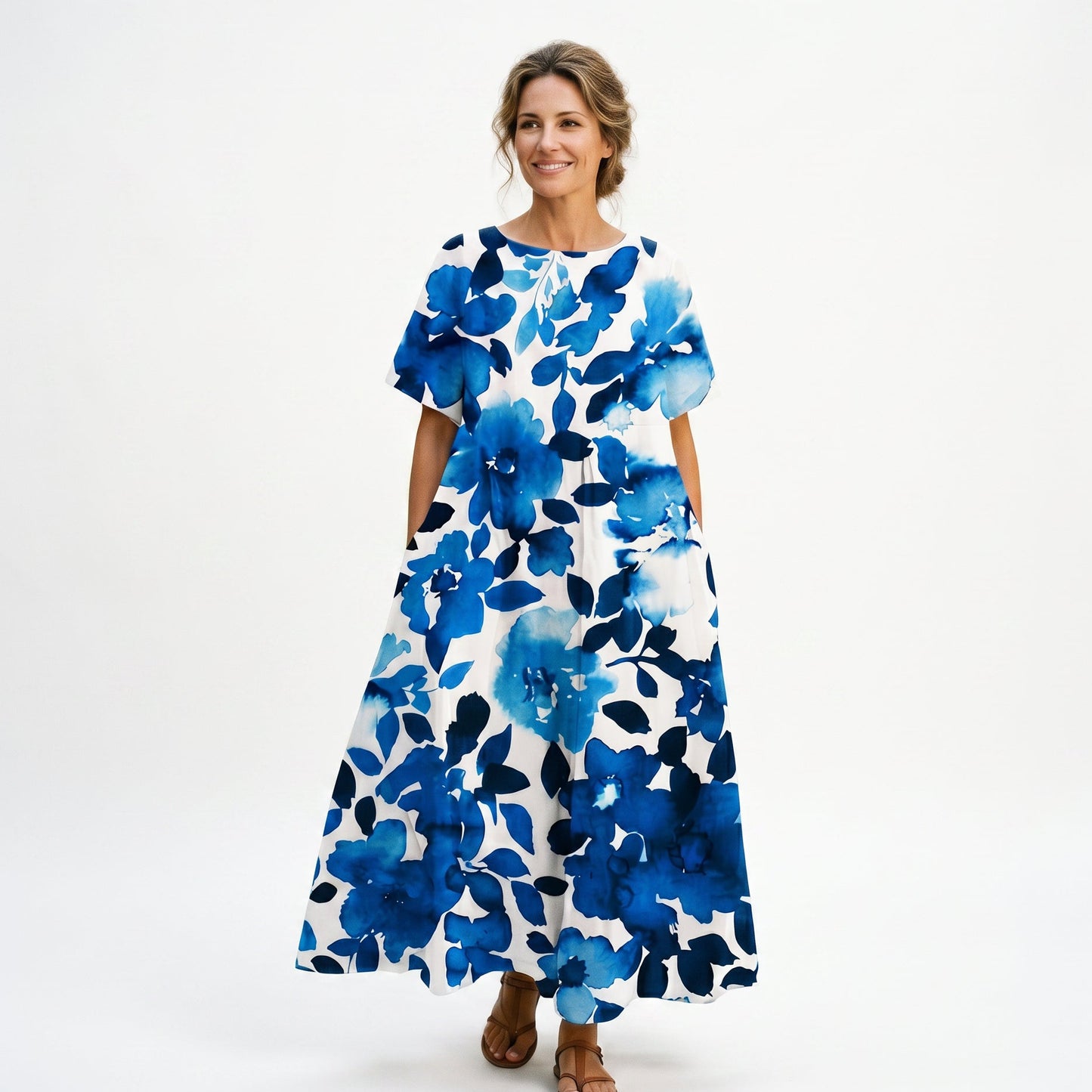 Abby - Floral Plus Size Summer Dress done 06-03-2026