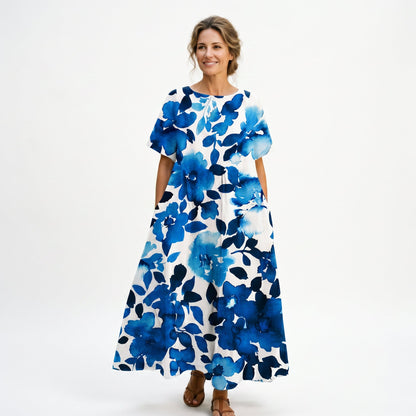 Abby - Floral Plus Size Summer Dress done 06-03-2026