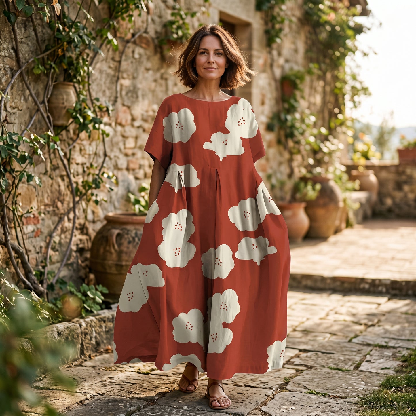 Abby - Floral Plus Size Summer Dress done 06-03-2026