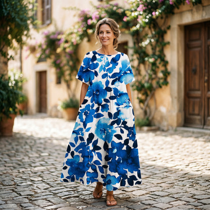 Abby - Floral Plus Size Summer Dress done 06-03-2026