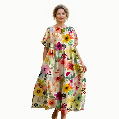 Abby - Floral Plus Size Summer Dress done 06-03-2026