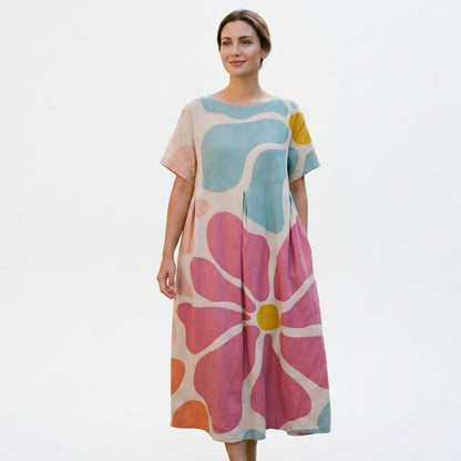 Abby - Floral Plus Size Summer Dress done 06-03-2026