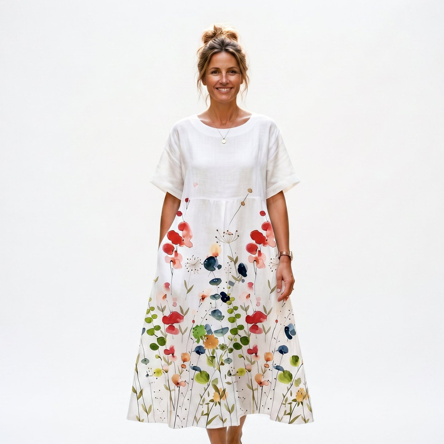 Abby - Floral Plus Size Summer Dress done 06-03-2026