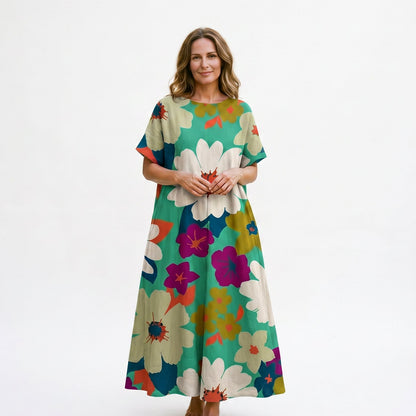 Abby - Floral Plus Size Summer Dress done 06-03-2026