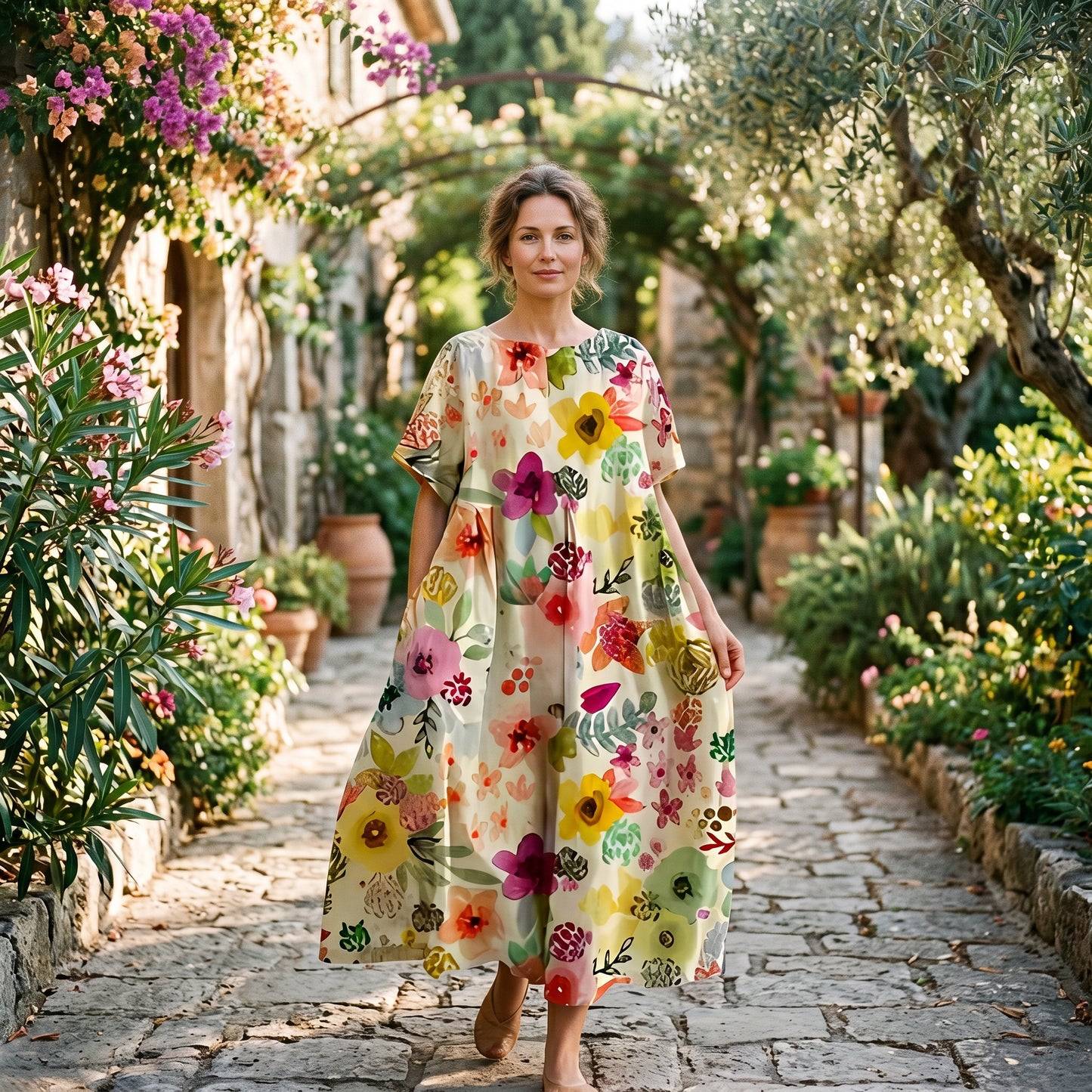 Abby - Floral Plus Size Summer Dress done 06-03-2026