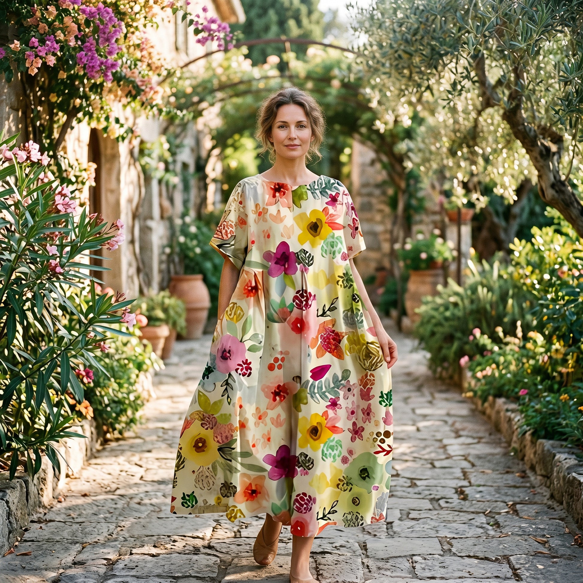 Abby - Floral Plus Size Summer Dress done 06-03-2026