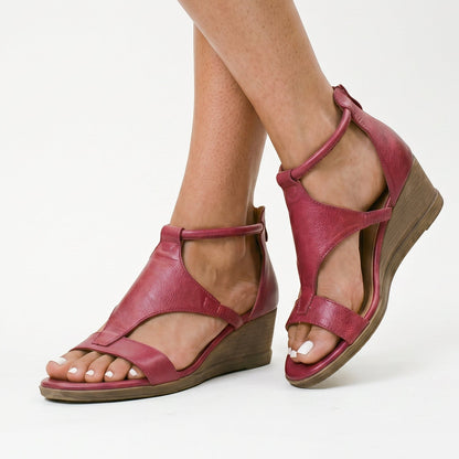 Adeline - Elegant Orthopedic Vegan Leather Sandals for Women DONE