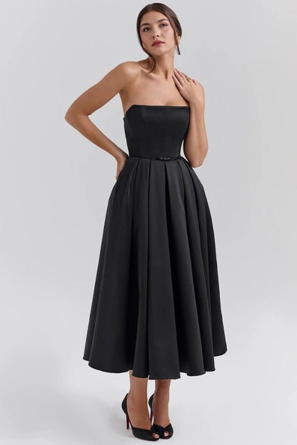 Adeline - Elegant Summer Midi Dress for Wedding Guests 9