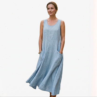 Adriana - Stylish Plus Size Summer Dress With Pockets