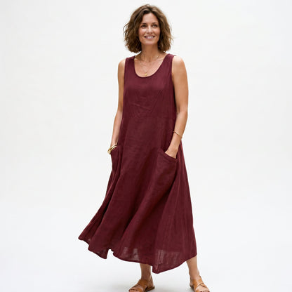 Adriana - Stylish Plus Size Summer Dress With Pockets